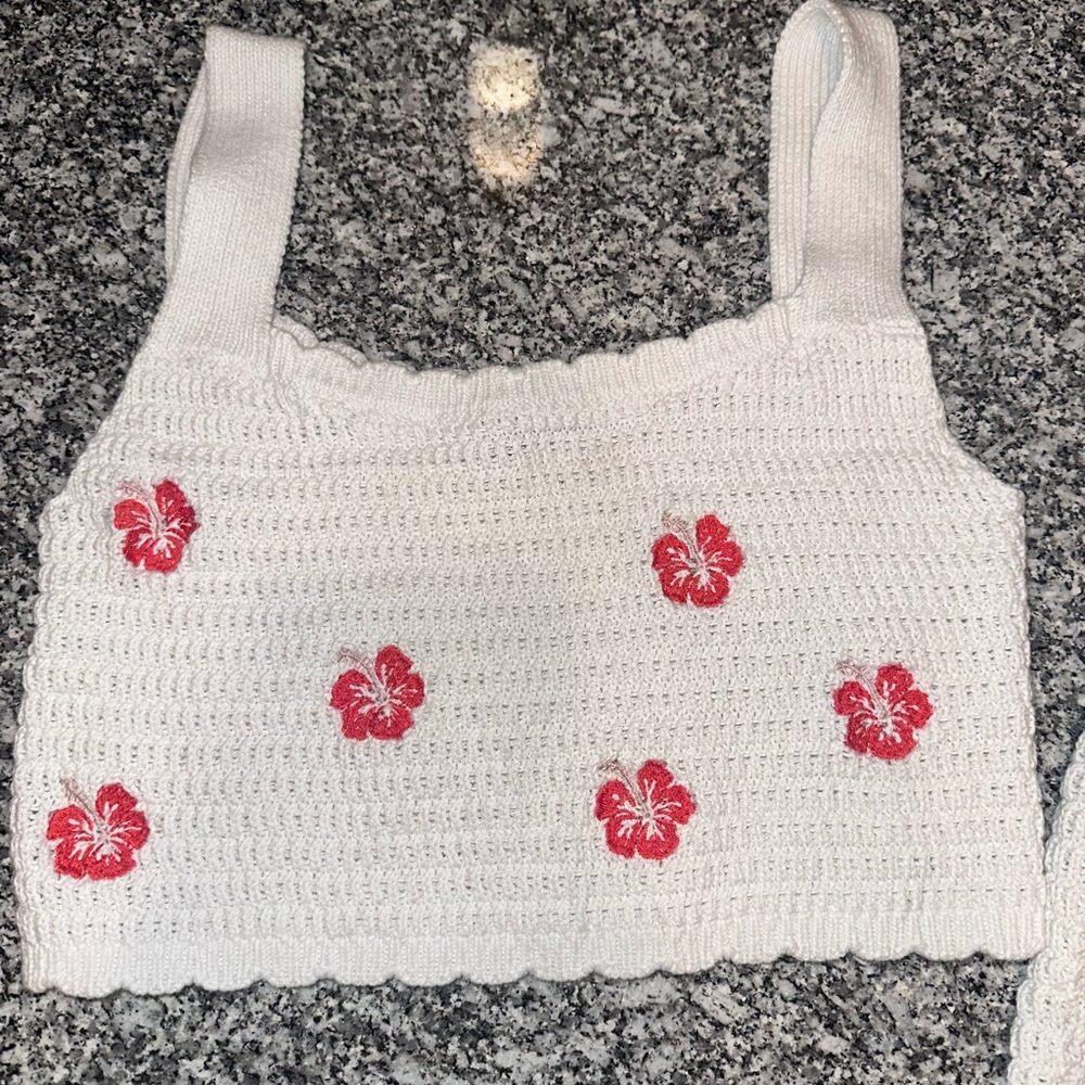 Wild Fable White Knit Swimsuit Cover Up - Picture 2 of 4